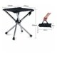 thumbnail image 5 of Taburete de camping plegable, silla de camping portátil con bolsa de transporte, muebles de camping, silla de pesca, para viajes, senderismo, camping, reunión, barbacoa, pesca, 5 of 5