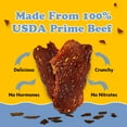 thumbnail image 5 of Yay's Snacks Sweet and Spicy Beef Crisps | High-Protein Ready-to-Eat Crispy Crunchy Chipped beef | Mild Beef Jerky with 24g Protein per Bag, Non-GMO Healthy Meat Snack, Made in USA pack of 6(1.75 oz), 5 of 8