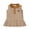 Brown, variant on RUINIXCW Toddler Baby Girl Football Dress Outfit Infant Girl Summer Fall Tank Dress Rubby Embroidery Sleeveless Turn Down Collar Stripe Pleated Dress