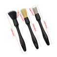 thumbnail image 2 of IPEWLEX Ergonomic 3-Piece Car Detail Brush Set for Gentle and Effective Interior Cleaning - Soft Bristle Design for Delicate Surfaces, 2 of 5