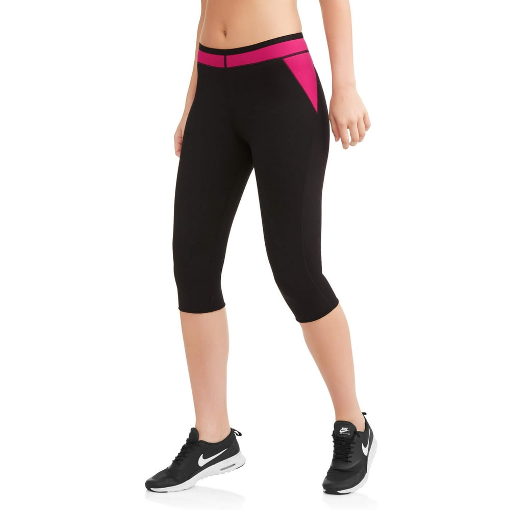 Women's Slimming Neoprene Activewear Capri Pant