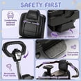 thumbnail image 5 of iYofe Toddler Push Car with Parent Handle, Licensed Ford Bronco Raptor 3-in-1 Ride on Toys for Toddlers with Music, Horn, Under Seat Storage, Black, 5 of 8