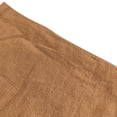 thumbnail image 6 of Mens Casual Shorts Solid Color Drawstring Elastic Waist Straight Leg Linen Cargo Shorts Summer Vacation Beach Shorts with Pockets, 6 of 7