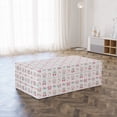 thumbnail image 3 of Owls Foldable Mattress, Birds Stars Moon Pastel, 78.7" x 47.2", Almond Green Pink Tan, by Ambesonne, 3 of 6