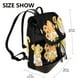 thumbnail image 2 of Disketp Hello Spring Sunflower Gnomes Mochila de Cuero para Mujer, Bolso de Espalda Antirrobo con Estilo para Viaje, Trabajo y Uso Diario, 2 of 4