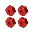 thumbnail image 4 of Adaptador de accionamiento de bujes hexagonales de rueda RC, 4 piezas 1/10 Rueda RC Tuerca de bujes hexagonales de rueda RC Pieza de actualización RC Diseño fácil de usar, 4 of 14