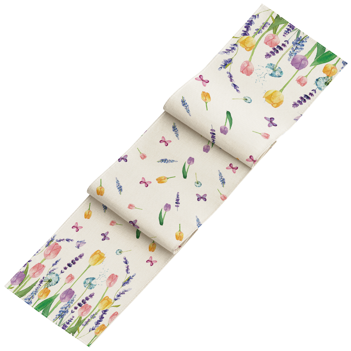 Smile All Seasons Seasonal Decorative Set of 12 Table Runner for Dining Table 13 x 72 Inch, Farmhouse Kitchen Dining Room Decoration