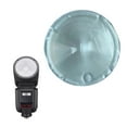 thumbnail image 2 of Osdhezcn Lightweight Flash Light Diffuser Scratch Resistant Front Head Glass Fresnel Panel Acrylic for V1/V1C Flash Light, 2 of 9