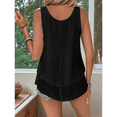 thumbnail image 6 of Women'S Flowy Layered Tank Top Scoop Neck Sleeveless Blouses Shirts Casual Vacation Tops, 6 of 7