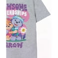 thumbnail image 3 of Paw Patrol Girls Pawsome Friendships Marl T-Shirt, 3 of 5