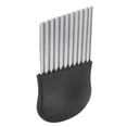 thumbnail image 2 of Potato Cutter, Slicing Tool Wavy Cutter Safe To Use Stainless Steel  For Fruit For Vegetable For Kitchen For Home For Dough, 2 of 8