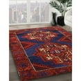 thumbnail image 2 of Ahgly Company Indoor Square Traditional Red Persian Area Rugs, 7' Square, 2 of 6