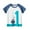 Beige/Army Blue, variant on XBASW Kids Baby T Shirts for Boys Cotton Short Sleeve Tees Shirts Toddler Summer Cotton Crewneck Tops for 1-6 Year Old