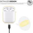 thumbnail image 4 of Apple Airpods2 Housse de Protection Sans Fil Bluetooth Anti-Chute en Silicone Liquide, 4 of 6