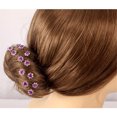 thumbnail image 4 of Minnieouse 20 piezas horquillas para el pelo de novia a prueba de agua con diamantes de imitación y flores, accesorios para el cabello Type3 NO3, 4 of 6