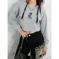 thumbnail image 3 of Faithtur Sweat-Shirts pour Femmes Dragon Totem Imprimé Col Rond Pulls à Manches Longues Automne Hiver Hauts Décontractés, 3 of 9