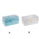 thumbnail image 2 of Kearding Caja organizadora de pastillas ABS para el hogar, herramienta de gran capacidad, cajas de almacenamiento de joyas cosméticas, estuche Almacenamiento y organización del hogar Blanco L, 2 of 6