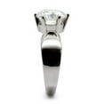 thumbnail image 5 of Womens Rings High polished (no plating) 316L Stainless Steel Ring with No Stone TK055, 5 of 5