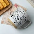 thumbnail image 3 of Cat Cartoon Vector Coffee Mug, 17oz Large Capacity, 3 of 6