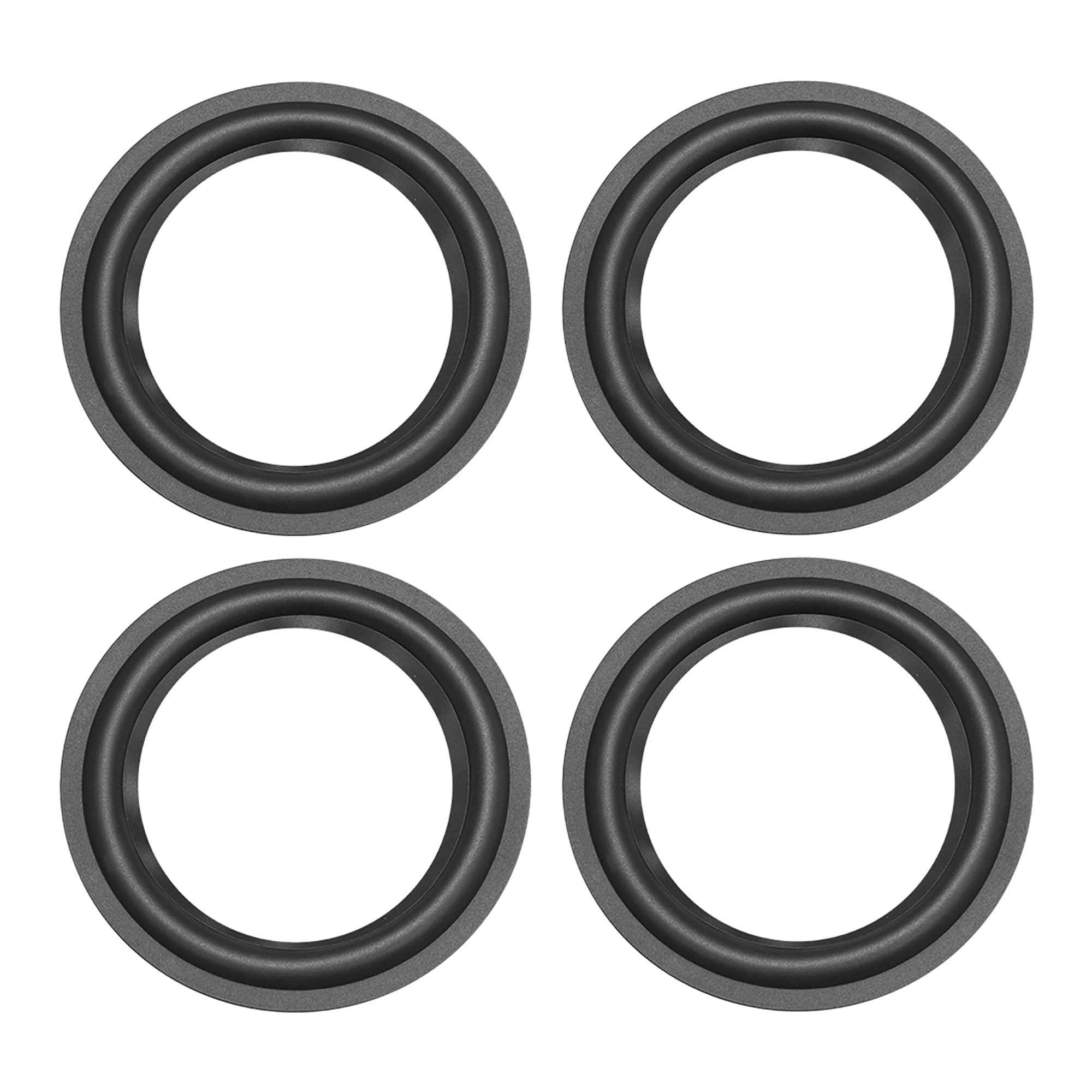 uxcell 6.5 inches 6.5 inches Speaker Foam Edge Surround Rings Replacement Parts for Speaker Repair or DIY 4pcs