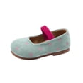 thumbnail image 3 of Busydd Toddler Slip on Shoes 2-14 Years Fashion Elastic Band and Polka Dots Girls' Mary Jane Shoes 22, 3 of 8