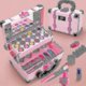 thumbnail image 1 of 1set Kids Makeup Kit Compatible Girl Safe Cosmetics Toys Set Cosmetics Playing Toys, 1 of 5