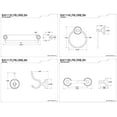 thumbnail image 2 of Kingston Brass BAK1113478ORB Victorian 4-Piece Bathroom Hardware, Oil Rubbed Bronze, 2 of 2