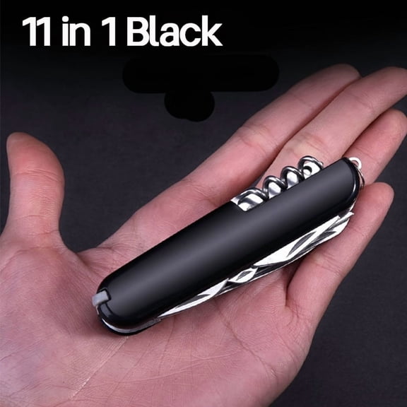 Ultimate Multipurpose Tool Kit - Pocket Knife, Screwdriver, Bottle Opener, Scissors & Pliers | Ideal for Camping/Emergencies/Everyday Use, Perfect Gift for Men (Birthday/Halloween/Christmas)