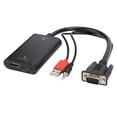 thumbnail image 2 of Cable USB convertidor de vídeo NikouMX VGA A HDMI con audio, 2 of 8