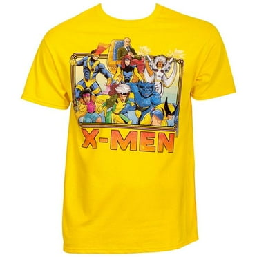 X-Men  Marvel 90s Cartoon Lineup T-Shirt - 2XL