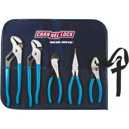 

Channellock 5 Piece Plier Set Comes in Tool Roll