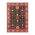 thumbnail image 4 of My Magic Carpet 5'x7' Machine Washable Non-Slip Dining Living Room Area Rug - Ramage Indigo, 4 of 5