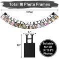 thumbnail image 4 of Banner con foto para 16 cumpleaños, decoración de cumpleaños, color negro, para fiesta, Hooman, 4 of 6