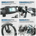 thumbnail image 5 of Aairsk Electric Bike 26", 22mph Ebike for Teens, 400W Motor, Mountain Bike with 36V 10AH Lithium Battery, Black, 5 of 8