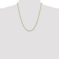 thumbnail image 7 of Auriga Fine Jewelry 14K Yellow Gold 2.5 mm Semi-Solid Rope Chain Necklace for Women 22", 7 of 7