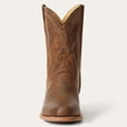 thumbnail image 3 of Stetson Western Boots Mens Rancher Zip Brown 12-020-7608-3842 BR, 3 of 7