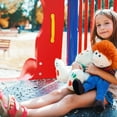 thumbnail image 1 of DEEPCRAFF Yellow Plastic Playground Accessories 2Pcs Curved Handles for Climbing and Swinging Support 11.8X2.8X1.2In, 1 of 8
