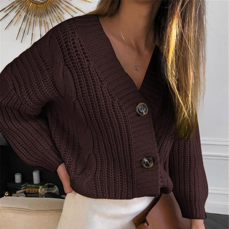 h&m burnt orange sweater