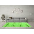 thumbnail image 3 of Ahgly Company Indoor Rectangle Solid Green Modern Area Rugs, 7' x 9', 3 of 4