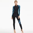thumbnail image 5 of Traje de baño de manga larga para hacer esnórquel y surf con almohadilla para el pecho Traje de baño deportivo de aguas termales Traje de baño adelgazante que cubre el vientre Traje de baño de secado, 5 of 5