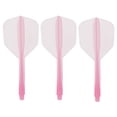 thumbnail image 1 of Unique Bargains Arbre de Fléchettes Intégré en Plastique 2BA et Remplacement de Vols, Rose Lot de 3, 1 of 5