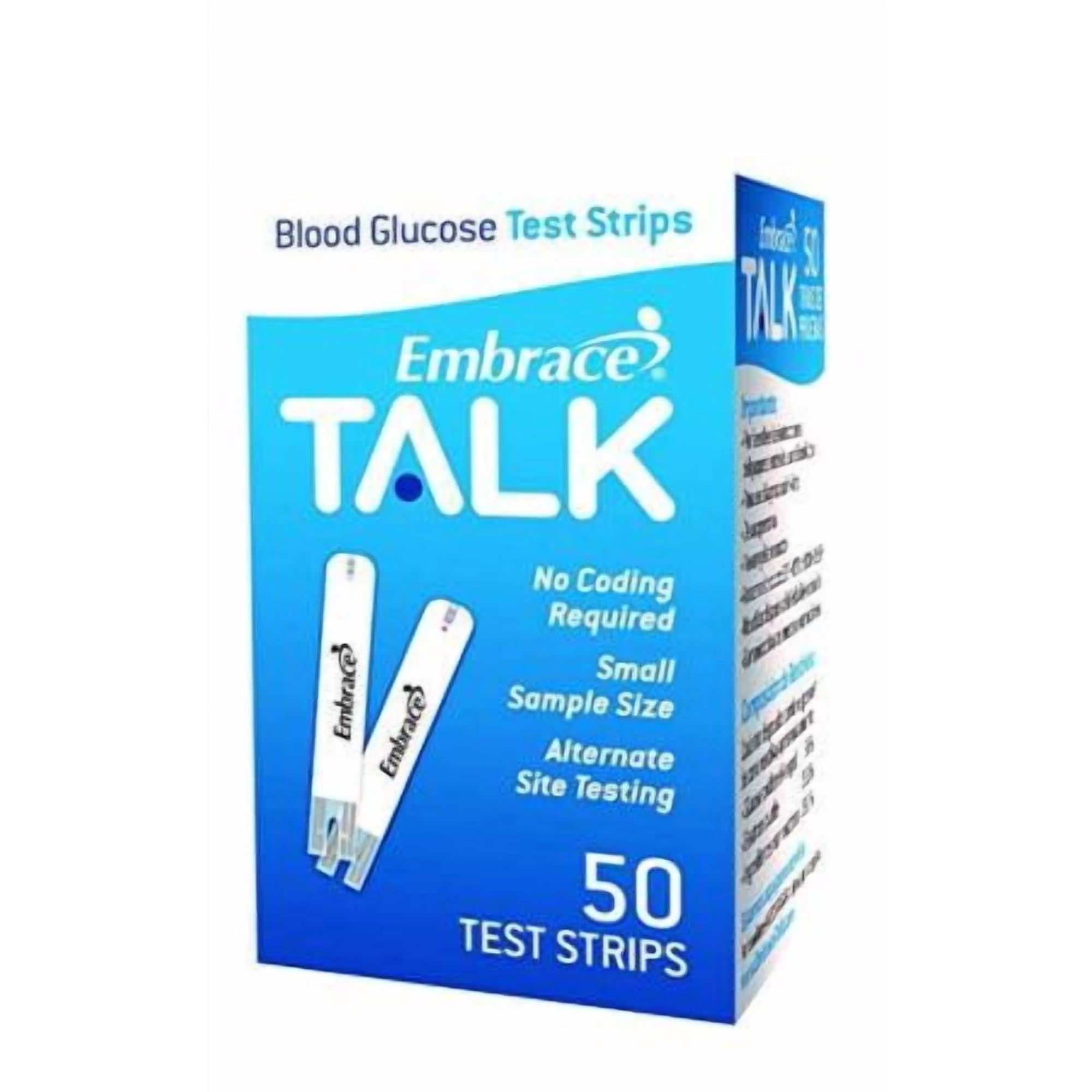 Omnis Health Embrace Blood Glucose Test Strips (Box)
