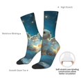 thumbnail image 4 of Daiia Cute Angel Winged Rabbit Print Crew Socks – Soft Breathable Long Socks for Men & Women, Moisture-Wicking & Comfortable Daily Wear Socks, One-Size Fits Most (US 5-11), 4 of 6