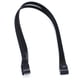thumbnail image 2 of Mainboard 9 Pines USB 2.0 Macho Una Hembra Cable de Extensión Cable de Datos Línea de Alambre Cable de Extensión USB de 30 cm, Paquete de 4, 2 of 5