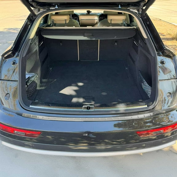 Rear Bumper Sill Cover Protector Guard for Audi Q5 SQ5 2018-2025 Stainless Steel