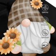 thumbnail image 3 of Balery Sunflower Gnomes 4 Gorra de béisbol de tamaño ajustable para correr, entrenar y actividades al aire libre. Gorra de papá para todas las estaciones., 3 of 6