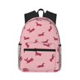 thumbnail image 1 of Balery Dachshund Dog Puppy Mochila para Mujeres y Hombres, Mochila Ligera Casual para Viajes, Mochila Clásica Básica para la Universidad, 1 of 6