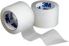 Lot De 4 Rouleaux Sparadrap 3M Durapore - 1/2 Pouce X 10 Yards - Coton, Hypoallergénique - Date De Péremption 2022+