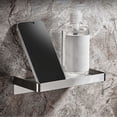 thumbnail image 2 of Innovative Space-Saver, Bathroom Cell Phone Shelf, Stainless Steel Wall Mount For Safe And Stylish Storage, Non-Slip Design Ensures Secure Item Placement, 2 of 5