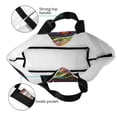 thumbnail image 4 of Balery Colorful Dragon Head Profile Bolsa Tote Estilo Estético con Cremalleras, Bolsa de Hombro, Bolsa de Compras Grande y Plegable, 4 of 8